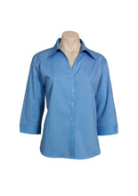 Load image into Gallery viewer, Ladies Metro 3/4 Sleeve Shirt
