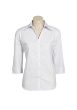 Load image into Gallery viewer, Ladies Metro 3/4 Sleeve Shirt
