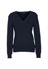 Load image into Gallery viewer, Ladies V-Neck Pullover
