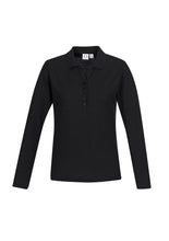 Load image into Gallery viewer, Crew Ladies L/S Polo
