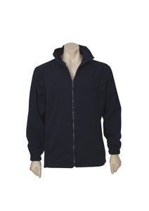 Mens Plain Micro Fleece Jacket