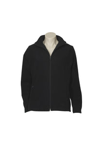 Ladies Plain Micro Fleece Jacket