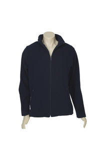 Ladies Plain Micro Fleece Jacket