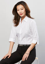 Load image into Gallery viewer, Ladies Base 3/4 Sleeve Shirt
