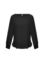 Load image into Gallery viewer, Ladies Madison Boatneck Blouse
