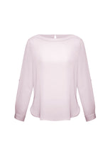 Load image into Gallery viewer, Ladies Madison Boatneck Blouse
