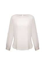 Load image into Gallery viewer, Ladies Madison Boatneck Blouse
