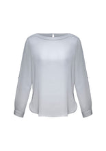 Load image into Gallery viewer, Ladies Madison Boatneck Blouse
