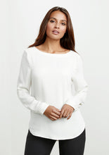 Load image into Gallery viewer, Ladies Madison Boatneck Blouse
