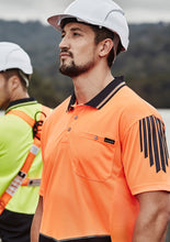 Load image into Gallery viewer, Mens Hi Vis Flux S/S Polo
