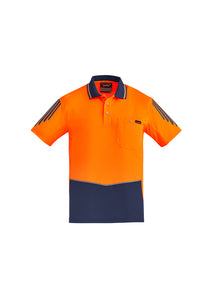 Mens Hi Vis Flux S/S Polo