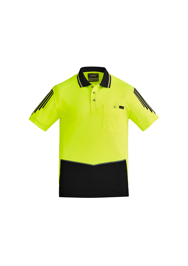 Mens Hi Vis Flux S/S Polo