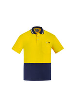 Load image into Gallery viewer, Mens Hi Vis Cotton S/S Polo
