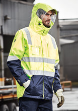 Load image into Gallery viewer, Mens Hi Vis 4 in 1 Waterproof Jacket
