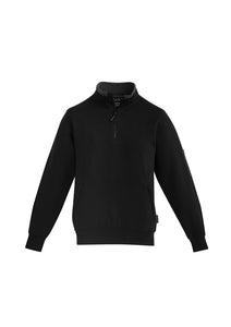 Mens 1/4 Zip Brushed Fleece