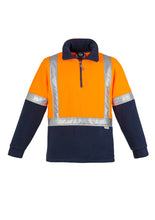 Load image into Gallery viewer, Mens Hi Vis Fleece Jumper - Shoulder Taped
