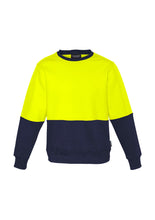 Load image into Gallery viewer, Unisex Hi Vis Crew Sweatshirt
