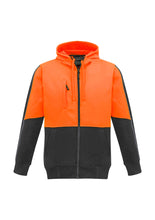 Load image into Gallery viewer, Unisex Hi Vis Full Zip Hoodie
