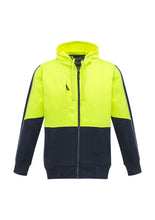 Load image into Gallery viewer, Unisex Hi Vis Full Zip Hoodie
