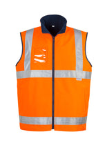 Load image into Gallery viewer, Mens Hi Vis Lightweight Fleece Lined Vest
