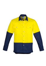 Load image into Gallery viewer, Mens Hi Vis Spliced Industrial Shirt
