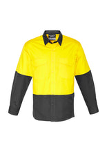 Load image into Gallery viewer, Mens Rugged Cooling Hi Vis Spliced Shirt
