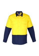 Load image into Gallery viewer, Mens Rugged Cooling Hi Vis Spliced Shirt
